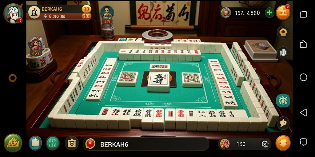 Tampilan gameplay seru di BERKAH6 yang menantang pemain.
