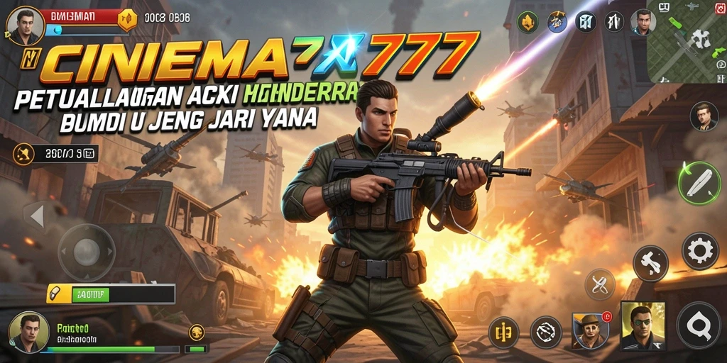 Tampilan gameplay CINEMA777 yang seru dengan aksi yang mendebarkan.