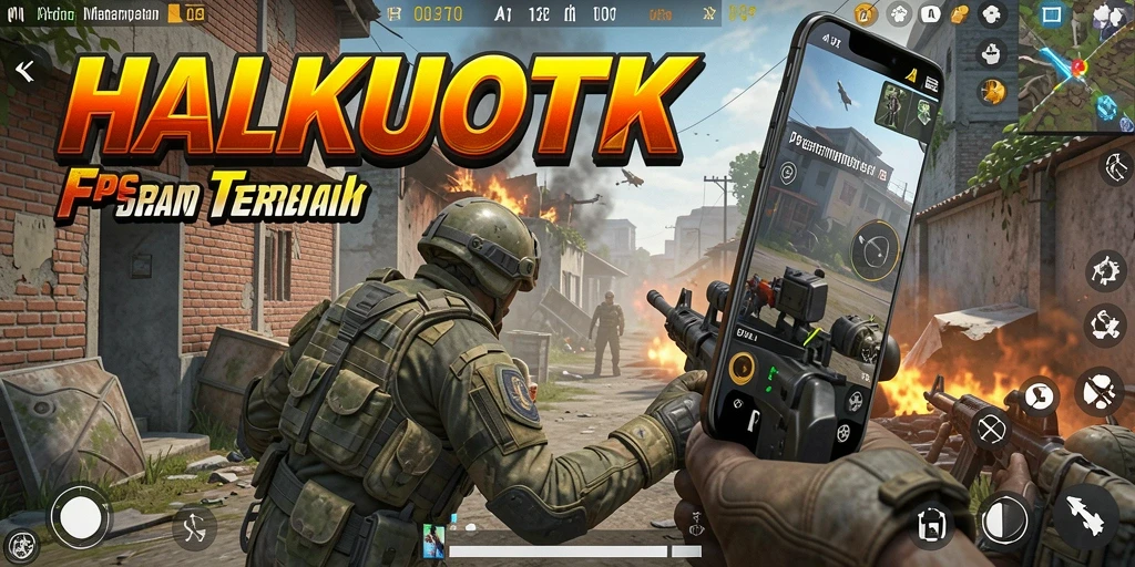 Tangkapan layar gameplay HALKUOTK yang menarik dan mendebarkan.
