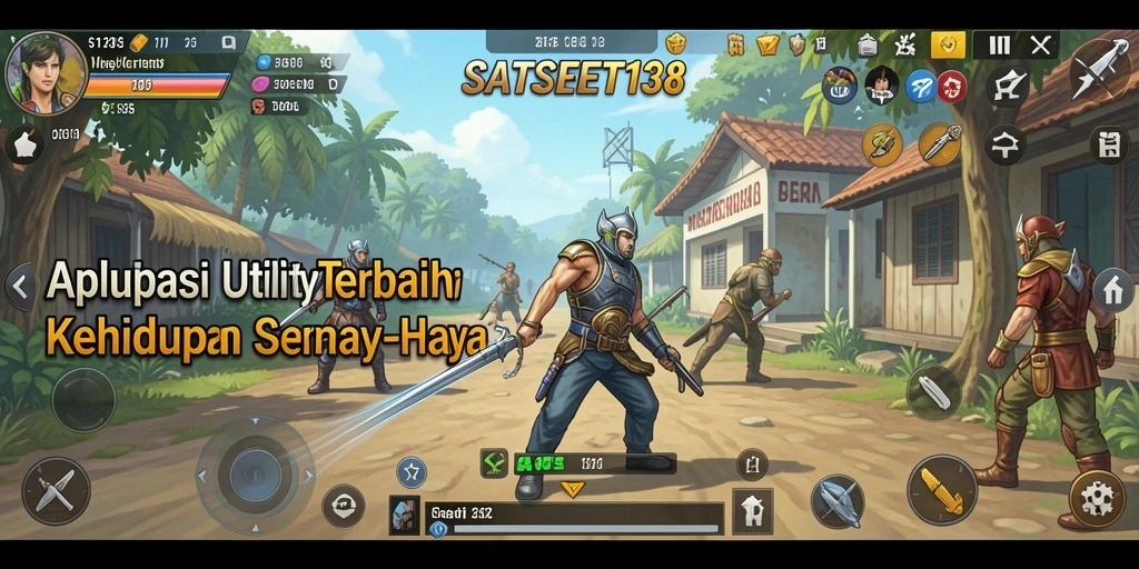 Tampilan antarmuka SATSET138 yang sederhana dan mudah dinavigasi.
