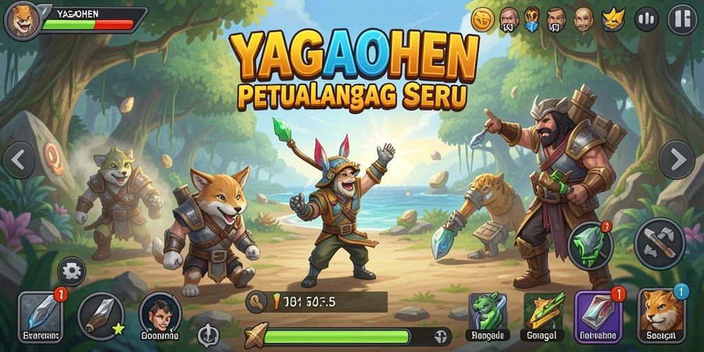 Gameplay menarik dari YAGAOHEN dengan sistem Idle yang mudah.